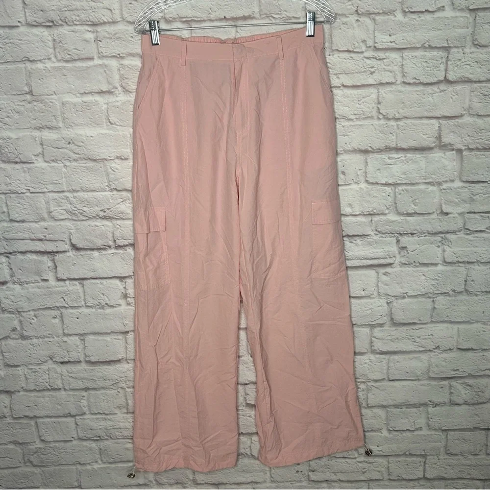 Kim and Cloth Alejandra Pink Utility Cargo Pants NWT